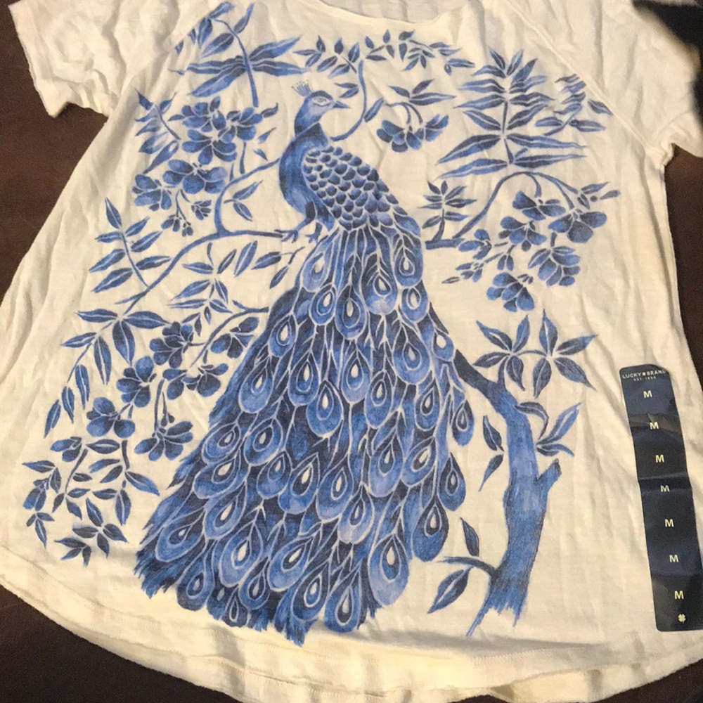 LUCKY BRAND PEACOCK T✨